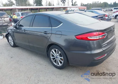 2020 Ford Fusion Se from USA, damaged, VIN 3FA6P0HD9LR147957